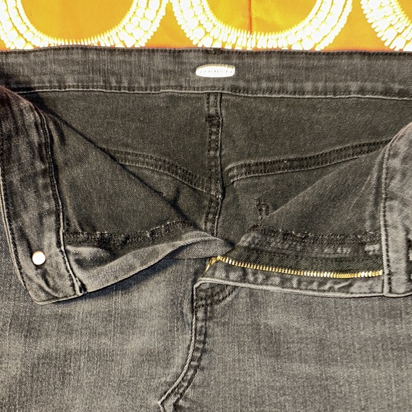 Black Denim Skirt - Picture 2 of 5